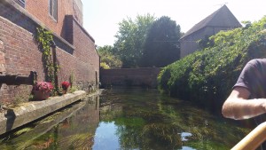 On the canal in Canterbury