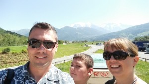 It is 30c down hear and There is snow up there.
