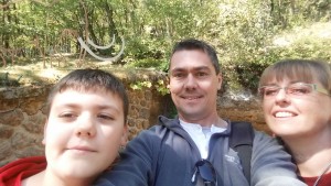 Outside Rouffignac cave