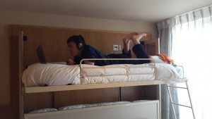 My new bed for the next 9 days