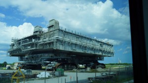 The ting they use to get rockets to the launch pad.