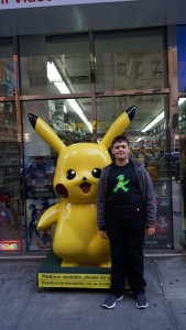 Me with Pikachu.