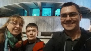 Us at the New England Aquarium