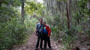 Us in the forest