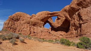 two archs.