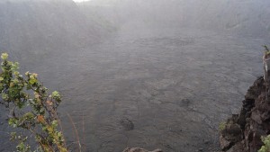 in the crator