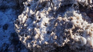 Spiky salt at Devil's Golf Course